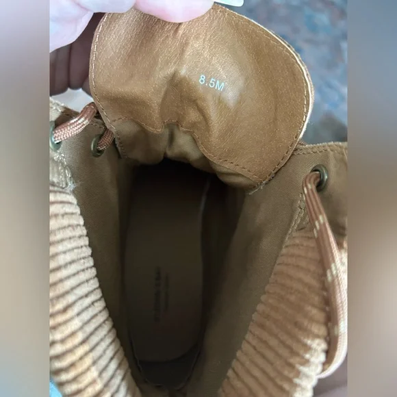 St. John's Bay Brown Lace-Up Boots for Women- size 8.5 - Picture 8 of 13